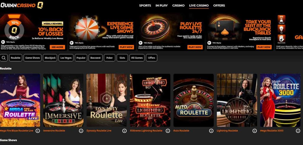 quinnbet non gamstop casino site